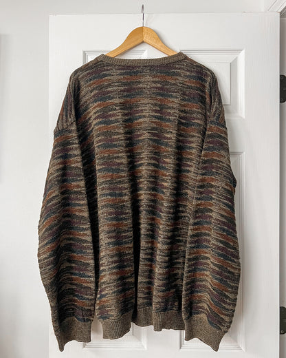 Harbor Bay Multi Patterned Knitted Sweater