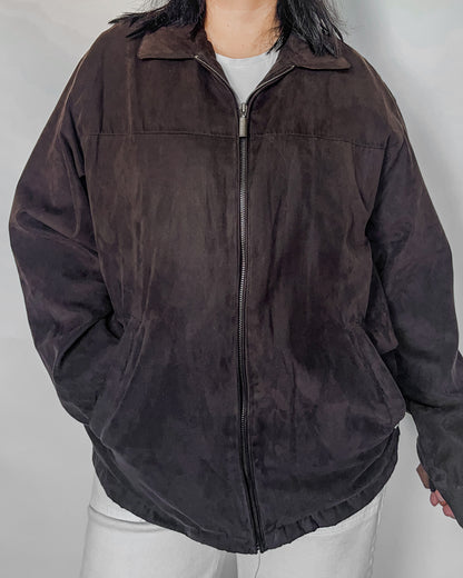 Brown Suede Jacket