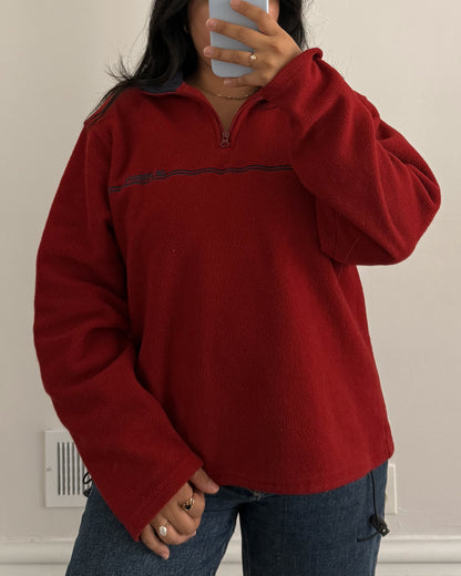2001 Old Navy Red Fleece