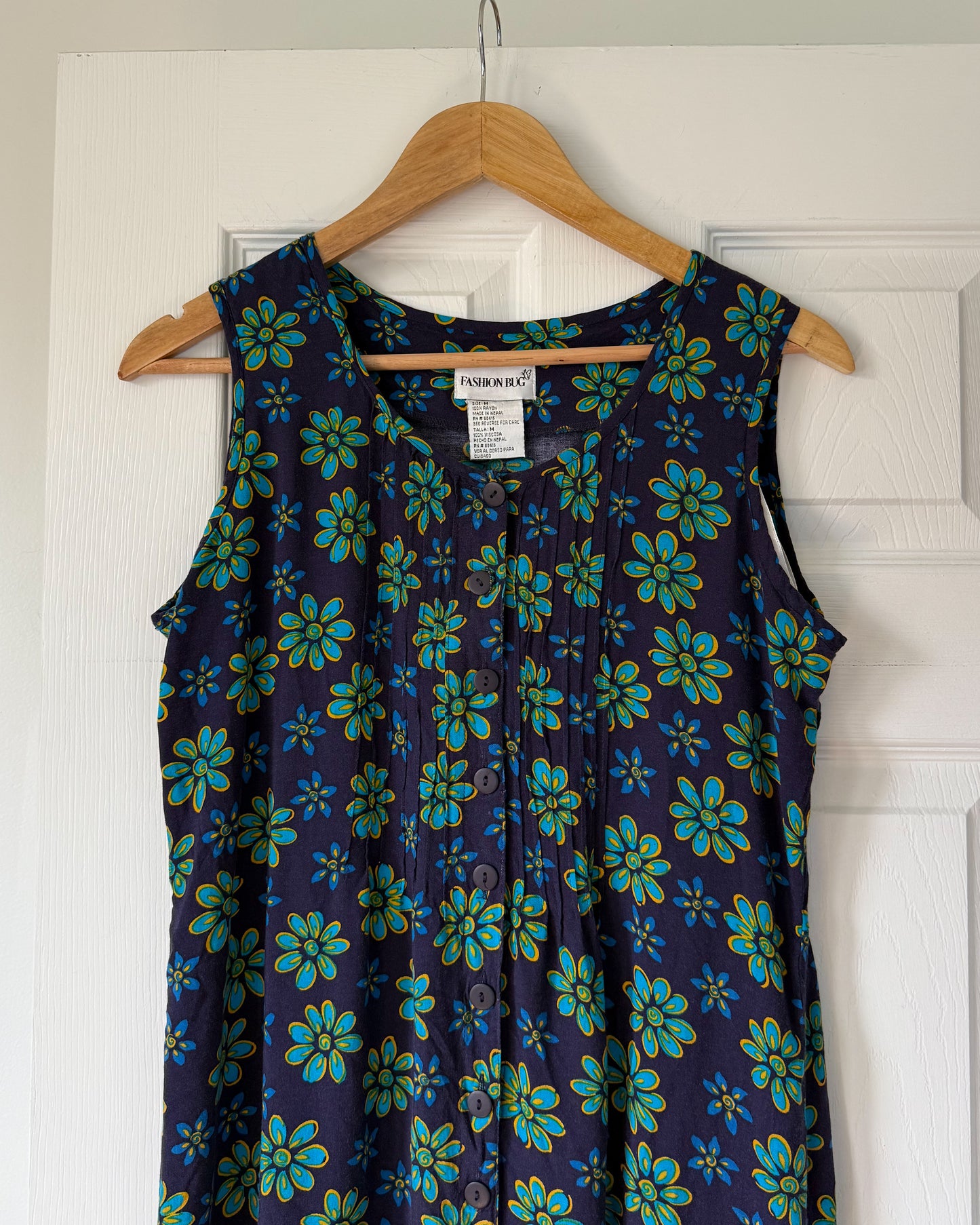 Vintage Fashion Bug Floral Dress