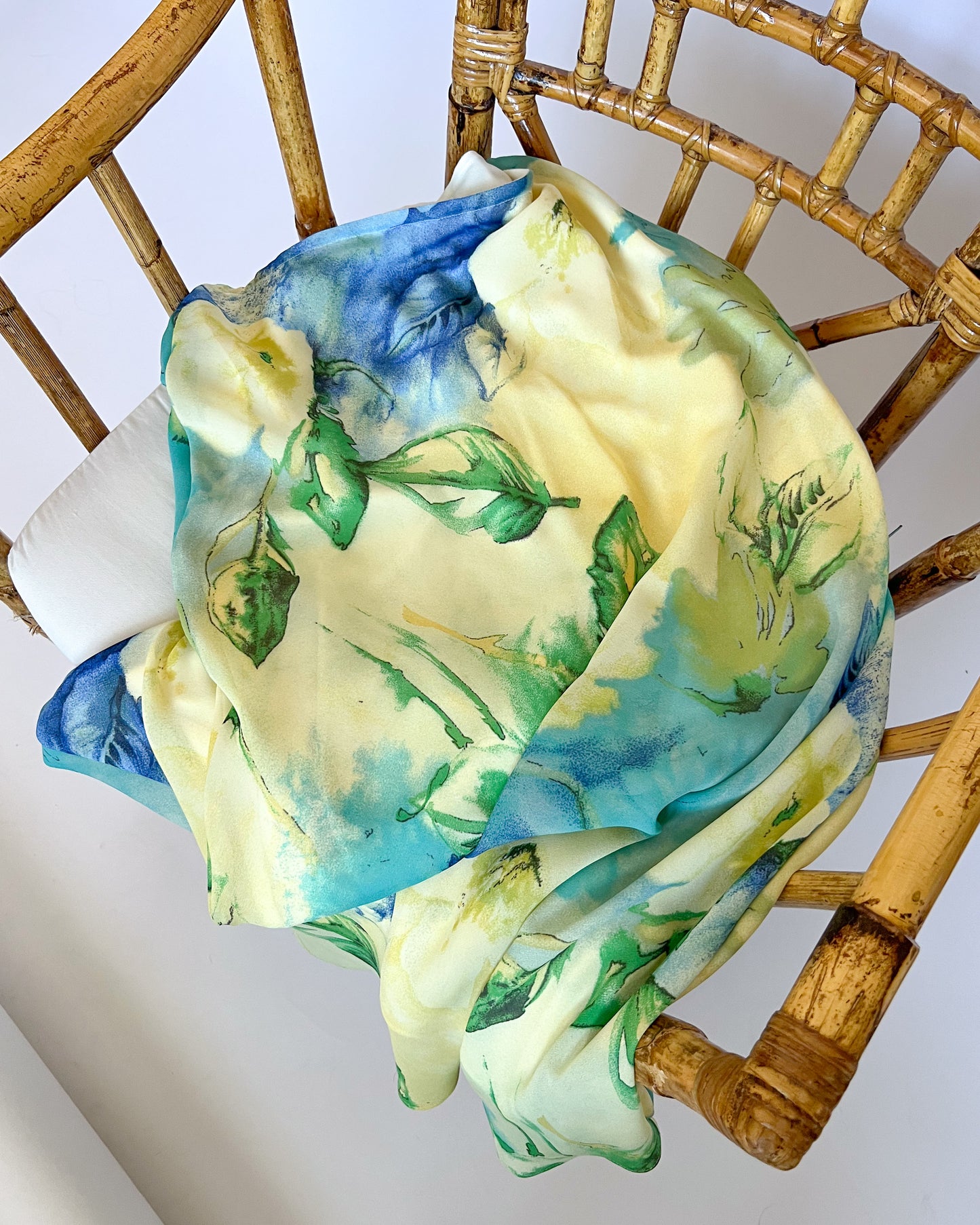 Vintage Floral Maxi Skirt