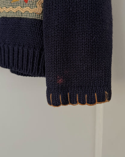 90’s Fall Cardigan Knitted Sweater
