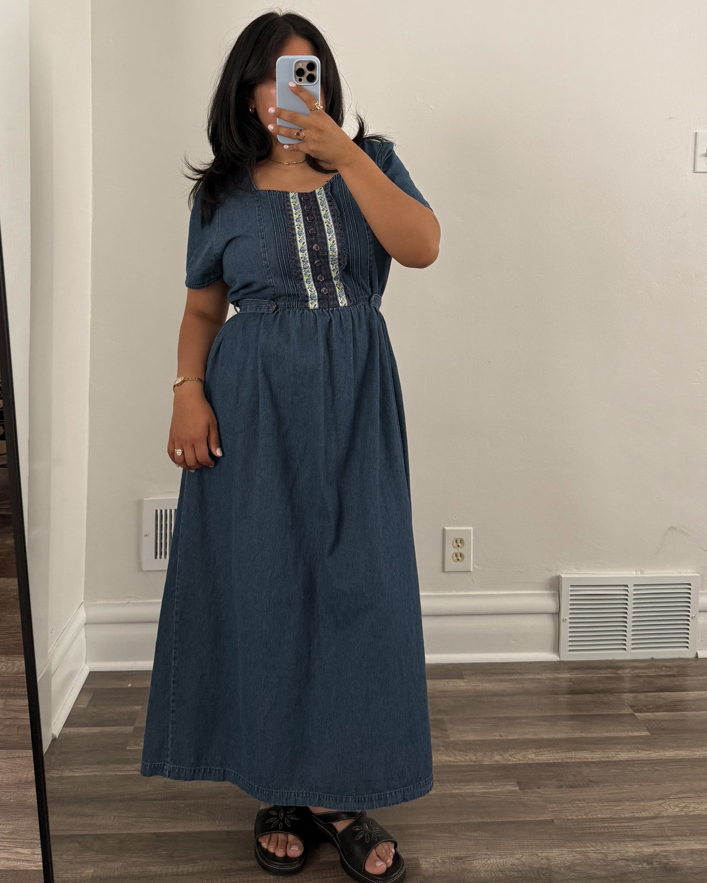 Vintage Denim Dress