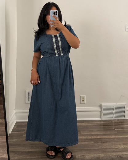 Vintage Denim Dress