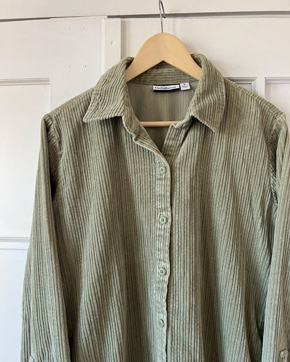 Sage Green Corduroy Shirt