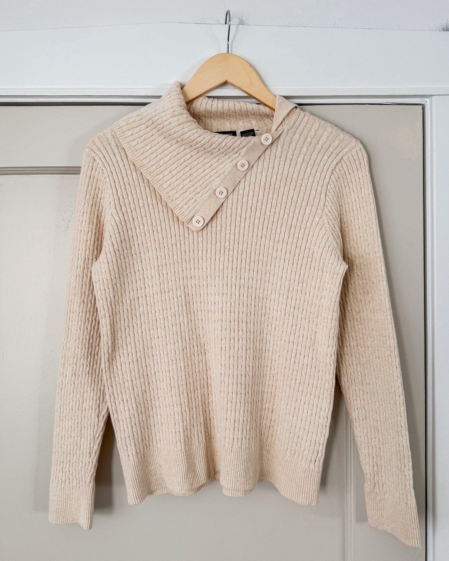 Cable Knit Blouse