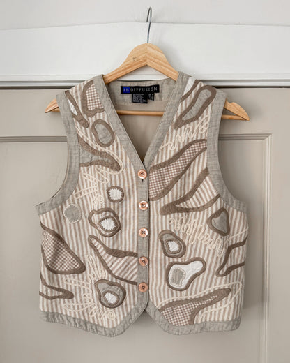 Abstract Neutral Vest