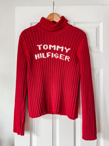 Vintage Tommy Hilfiger Turtleneck Knitted Sweater