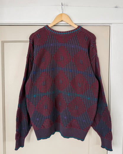 Vintage Cotton Knitted Sweater