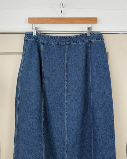 Denim Midi Skirt