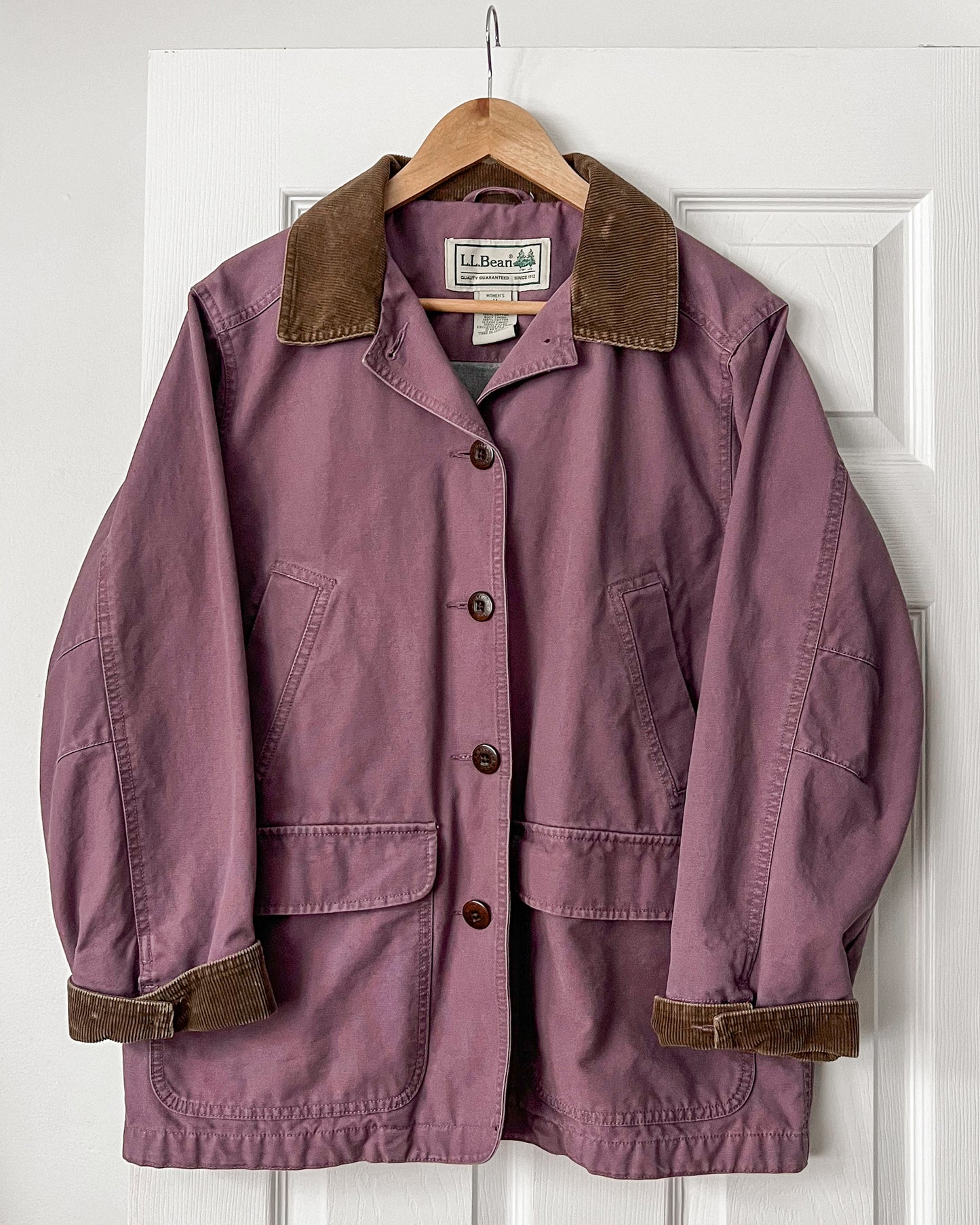 L.L. Bean Purple Chore Jacket