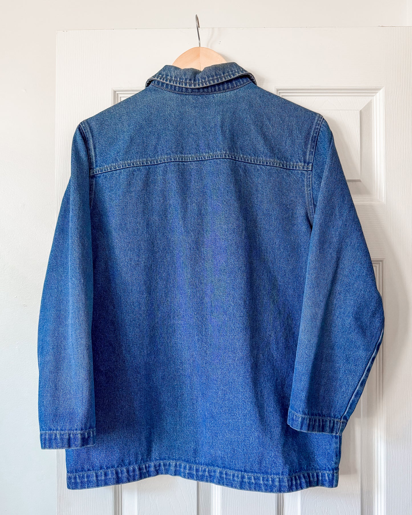 Erika Denim Zip Up Jacket