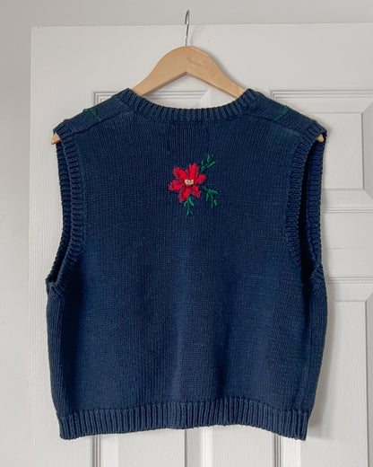 Knitted Holiday Vest