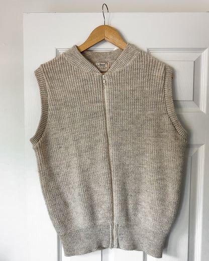 Vintage L.L. Bean Neutral Vest