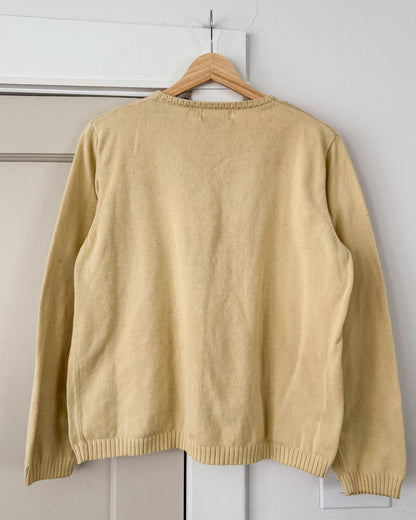 Pastel Yellow Cardigan