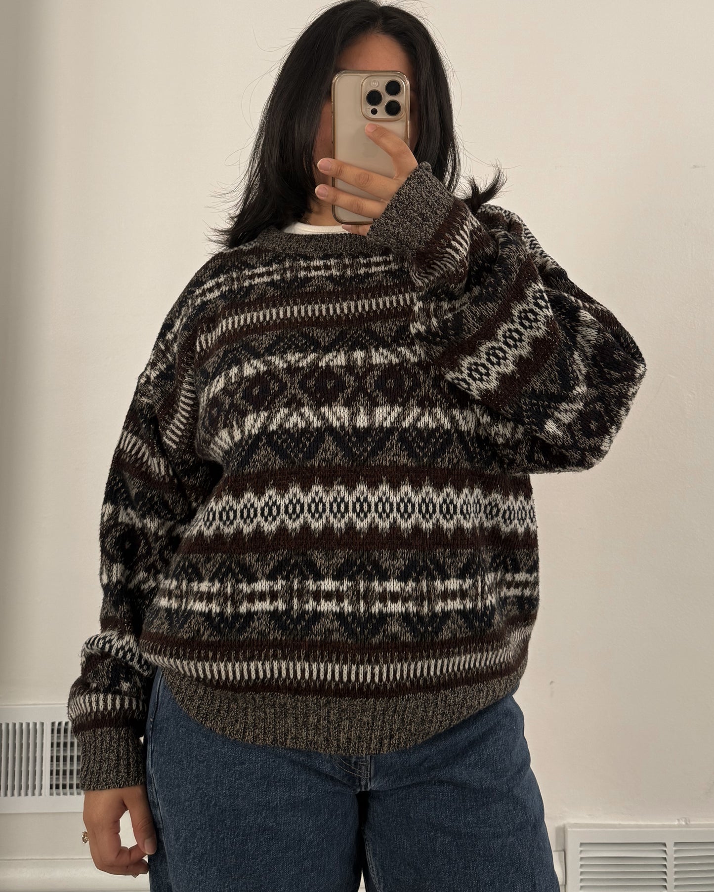 Vintage 90’s Striped Knitted Sweater