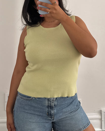 Lime Green Tank Top