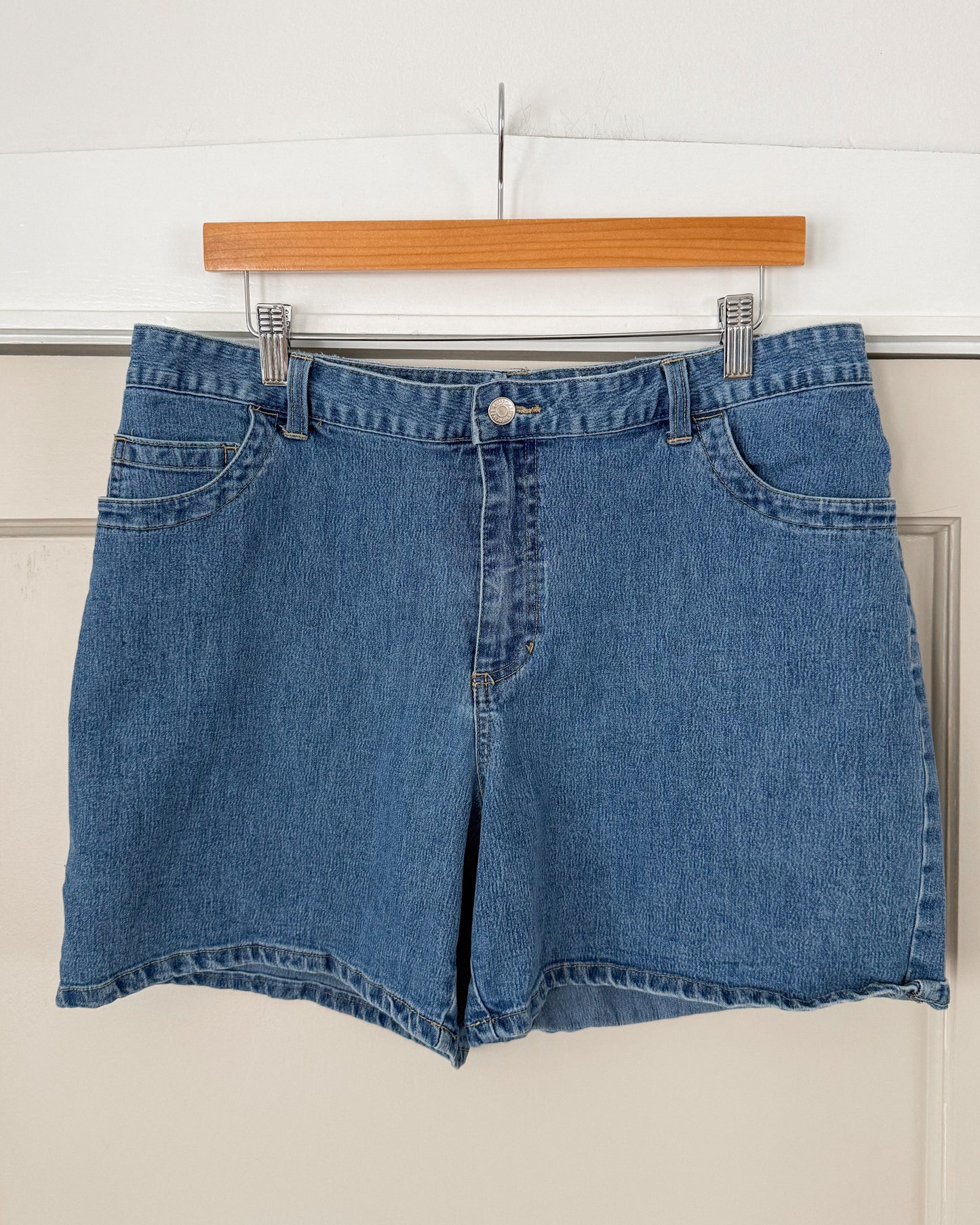 Cherokee Mid Rise Denim Shorts
