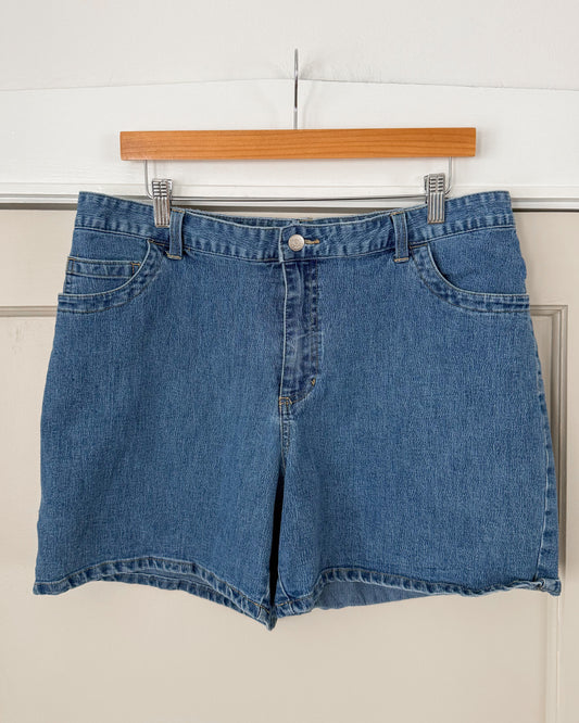 Cherokee Mid Rise Denim Shorts