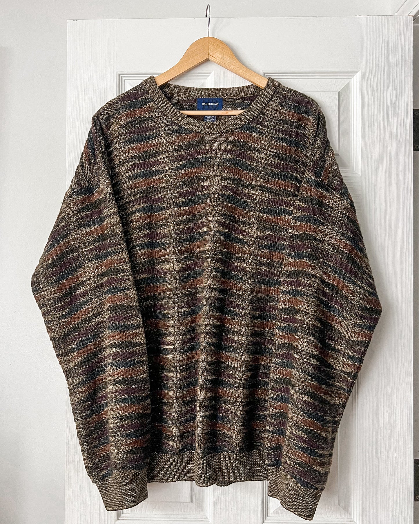 Harbor Bay Multi Patterned Knitted Sweater