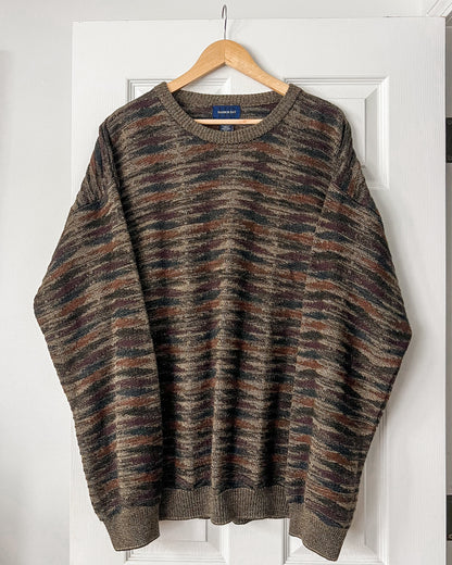 Harbor Bay Multi Patterned Knitted Sweater