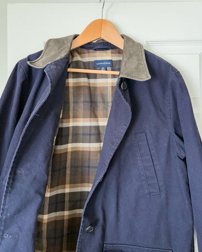 Lands’ End Canvas Flannel Chore Jacket