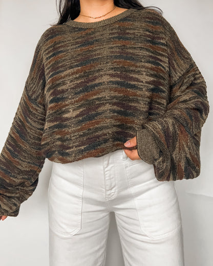 Harbor Bay Multi Patterned Knitted Sweater