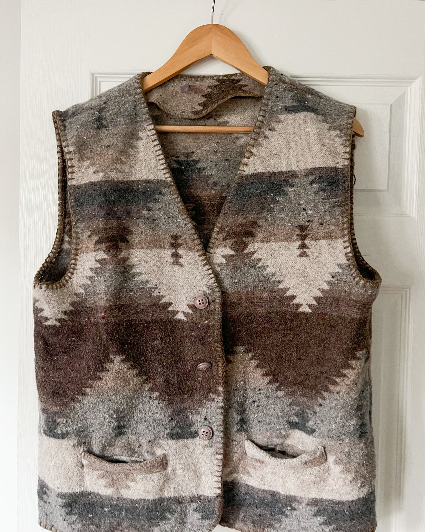 Wool Neutral Vest