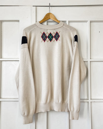 Golf Graphic Knitted Sweater