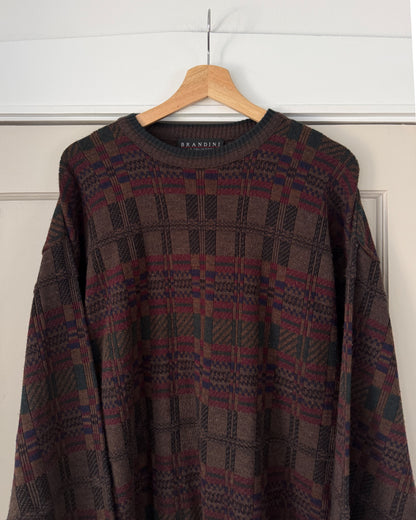 Vintage 90’s Patterned Sweater