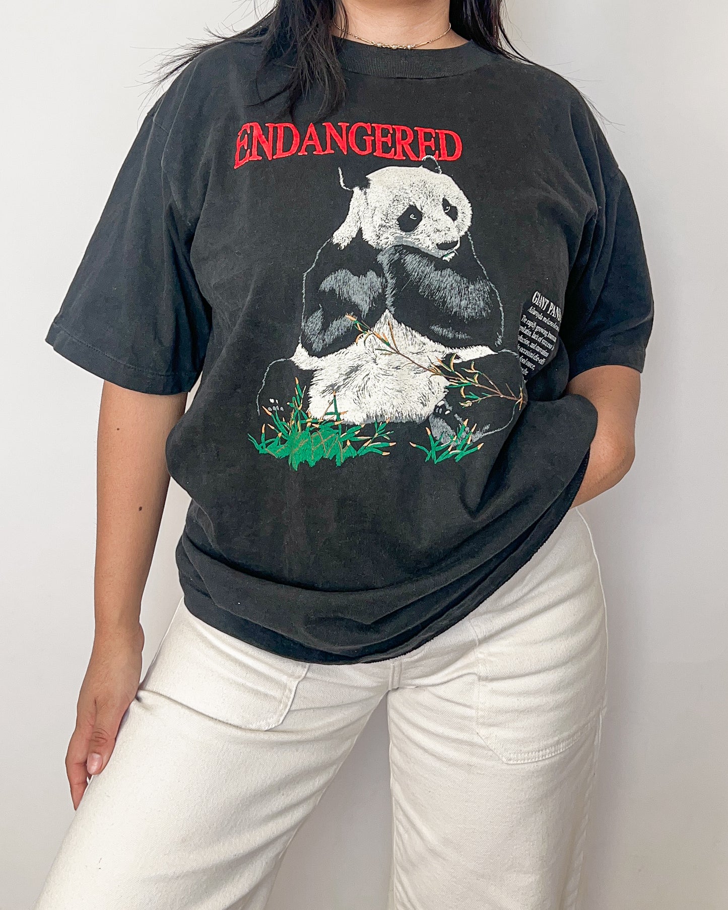 Endagered Panda T Shirt