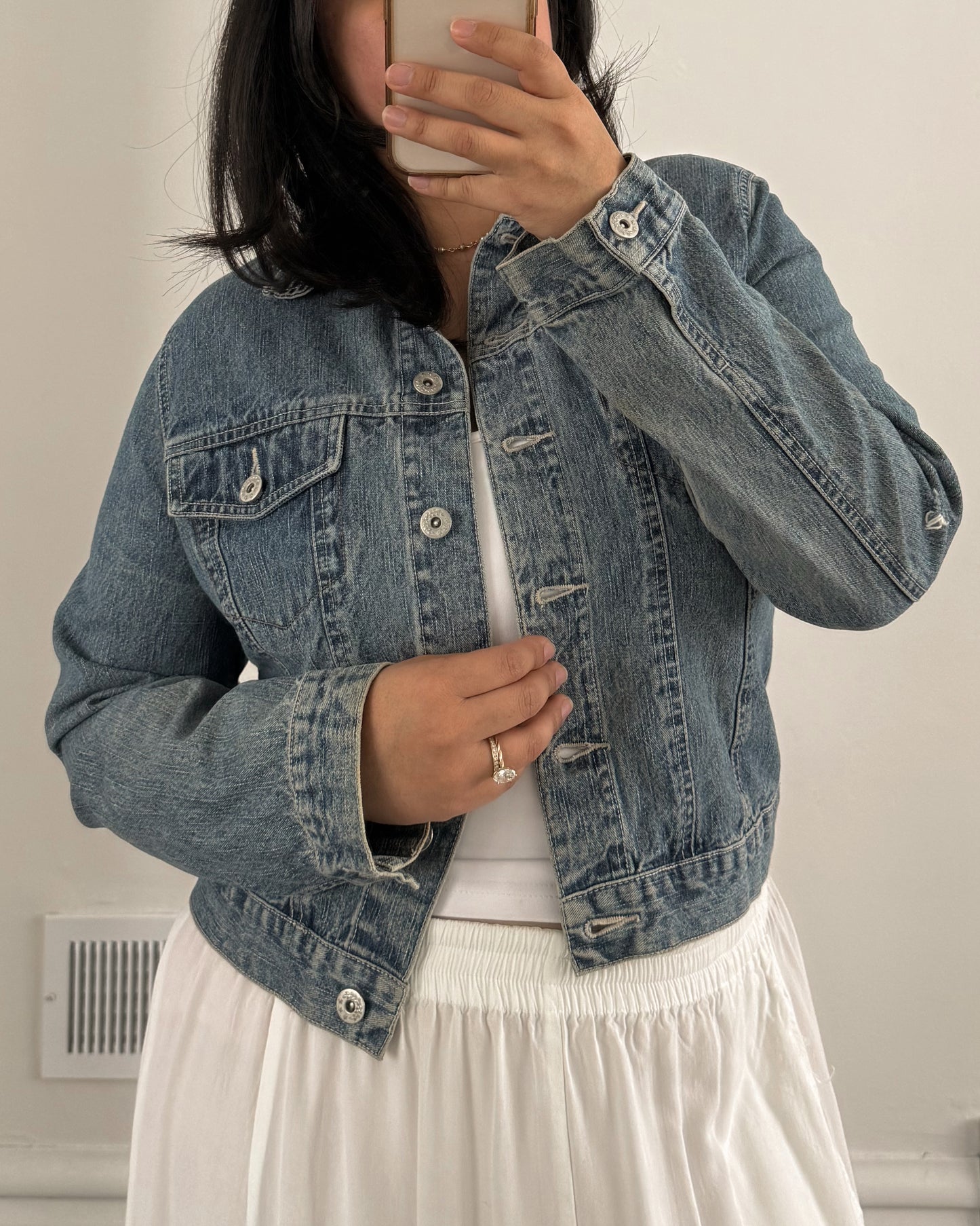 Faded Glory Lightwash Denim Jacket