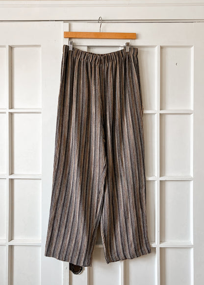 Stripped Straight Leg Pants