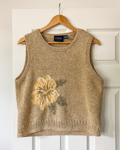 Liz Claiborne Knitted Sleeveless Top