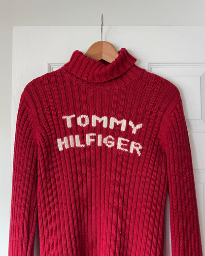 Vintage Tommy Hilfiger Turtleneck Knitted Sweater