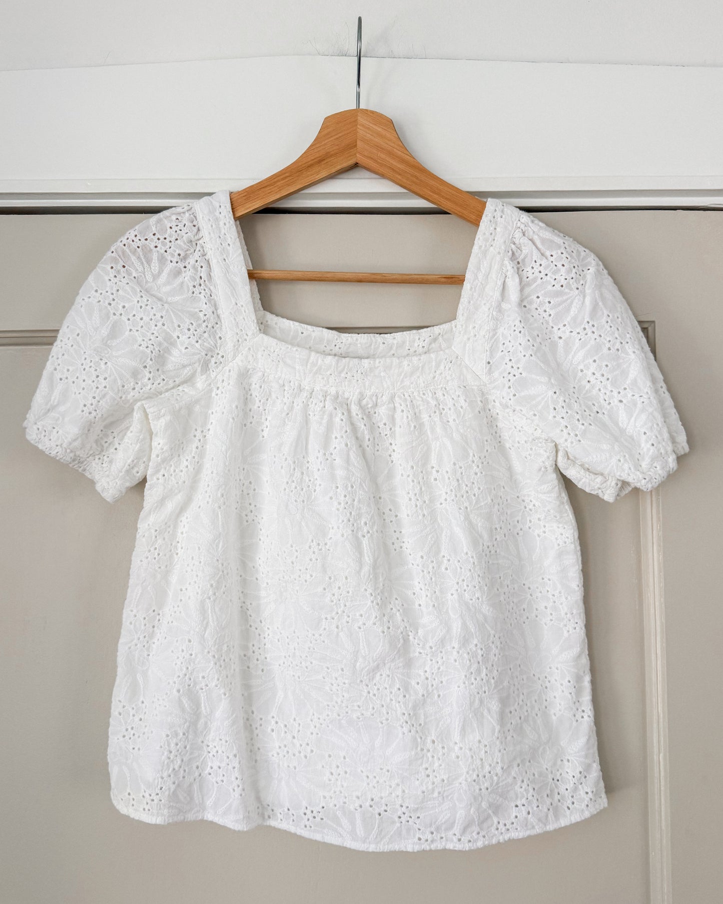 Loft Eyelet Blouse