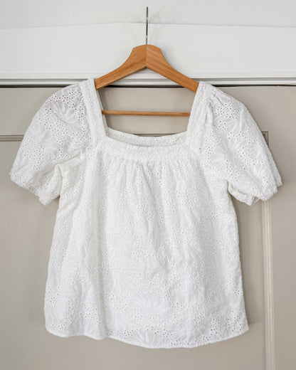 Loft Eyelet Blouse