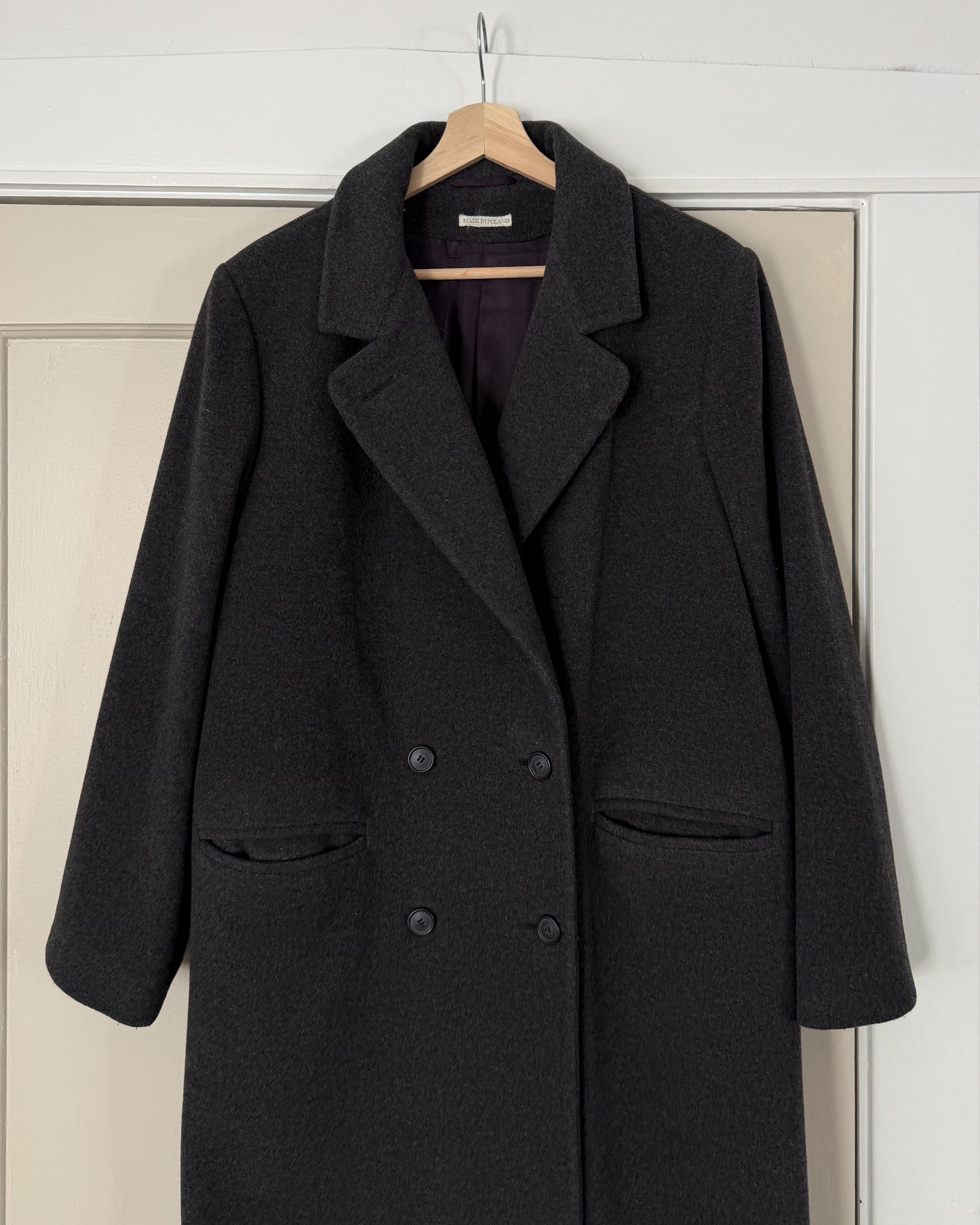 Wool & Cashmere Blend Coat