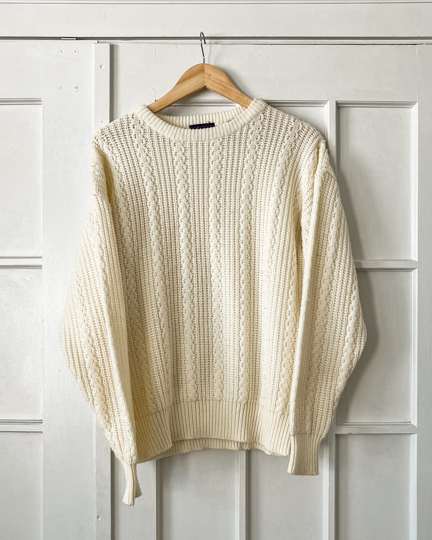 Cream Knitted Sweater