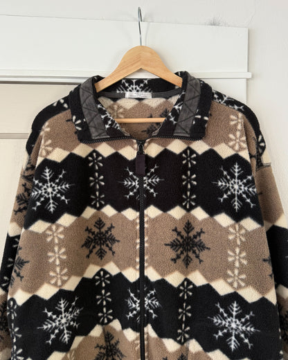 Fleece Snowflake Jacket