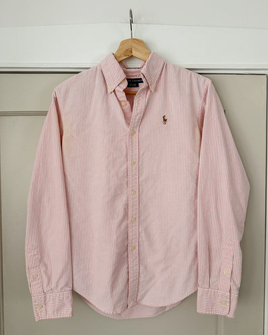 Ralph Lauren Pink Striped Button Down