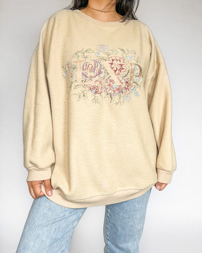 Express Embroidered Crewneck