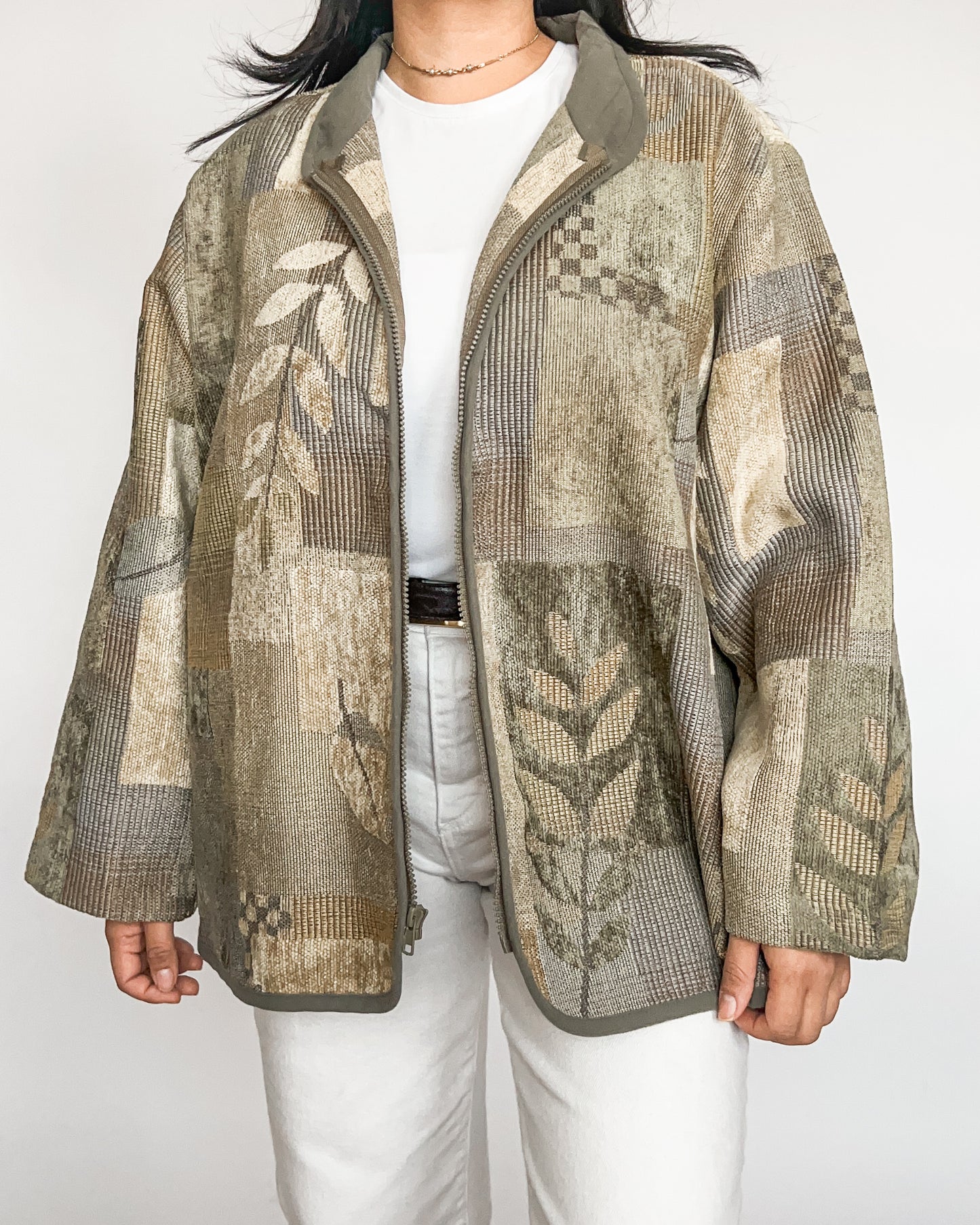 Sage Green Tapestry Jacket