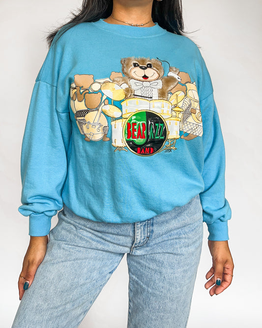 Bear Jazz Band Crewneck