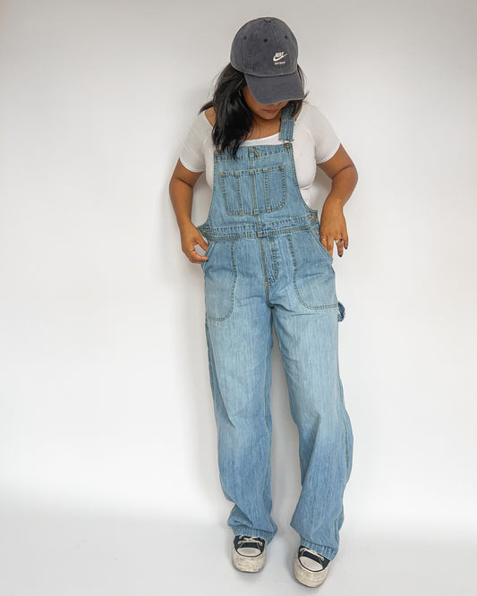 Vintage Denim Overalls