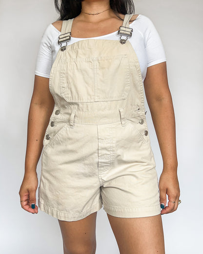 Cream Shortalls