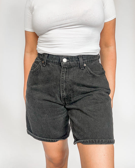 Black Levis Shorts