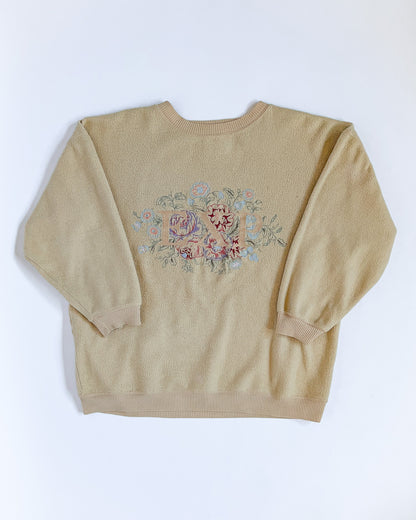 Express Embroidered Crewneck