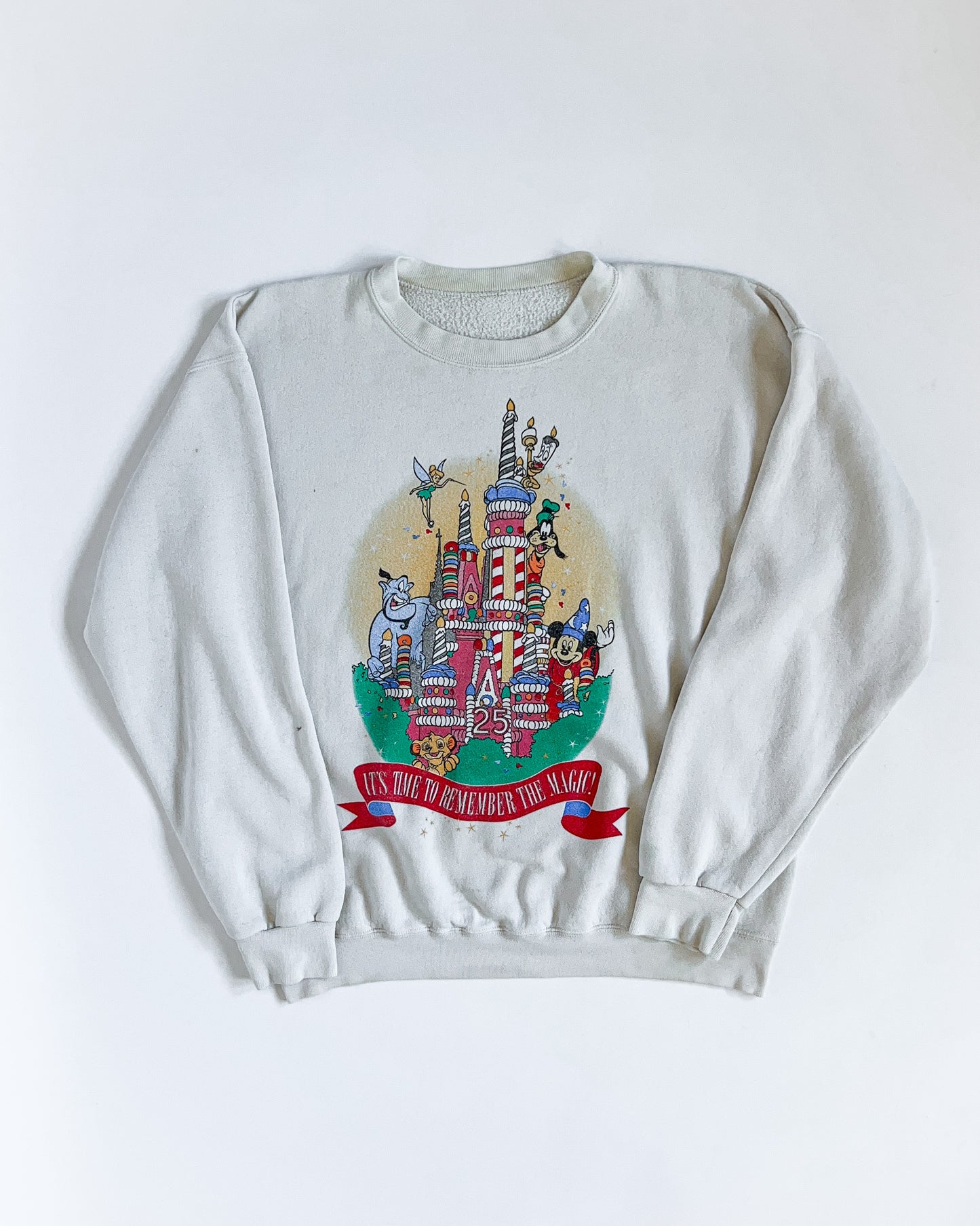 25 Year Anniversary Disney Anniversary Crewneck
