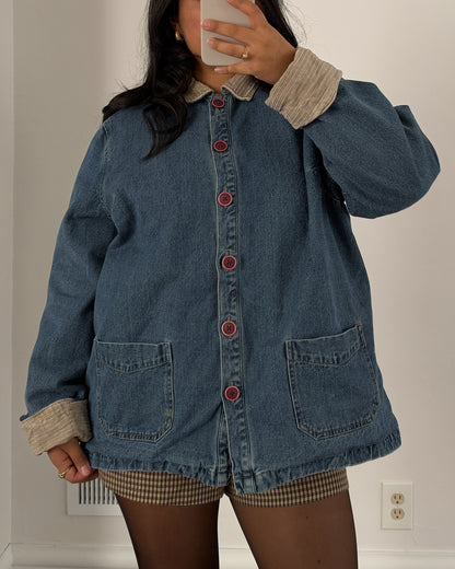 2005 Denim Chore Coat *flaw